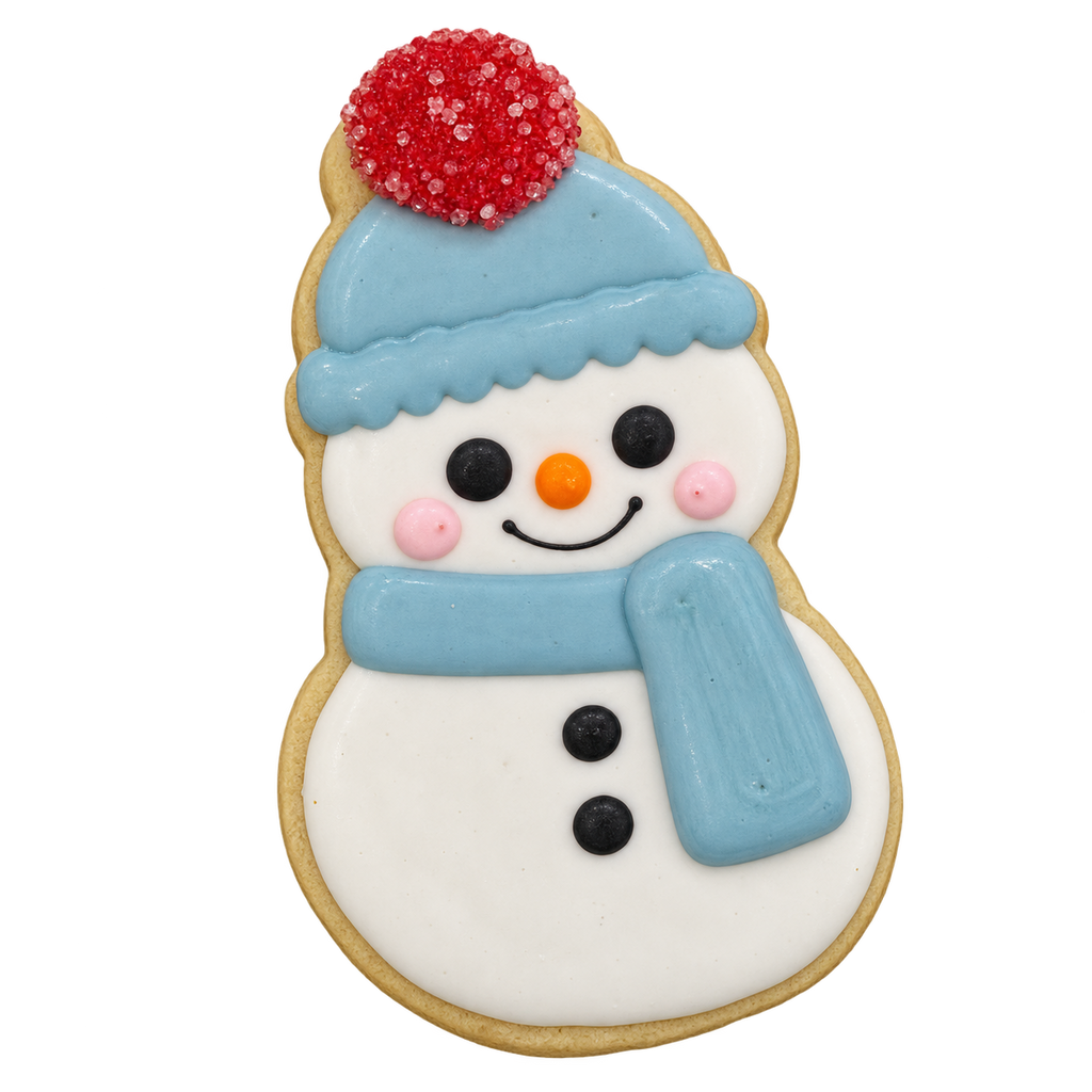 Dye-Free Winter Wonderland Cookies