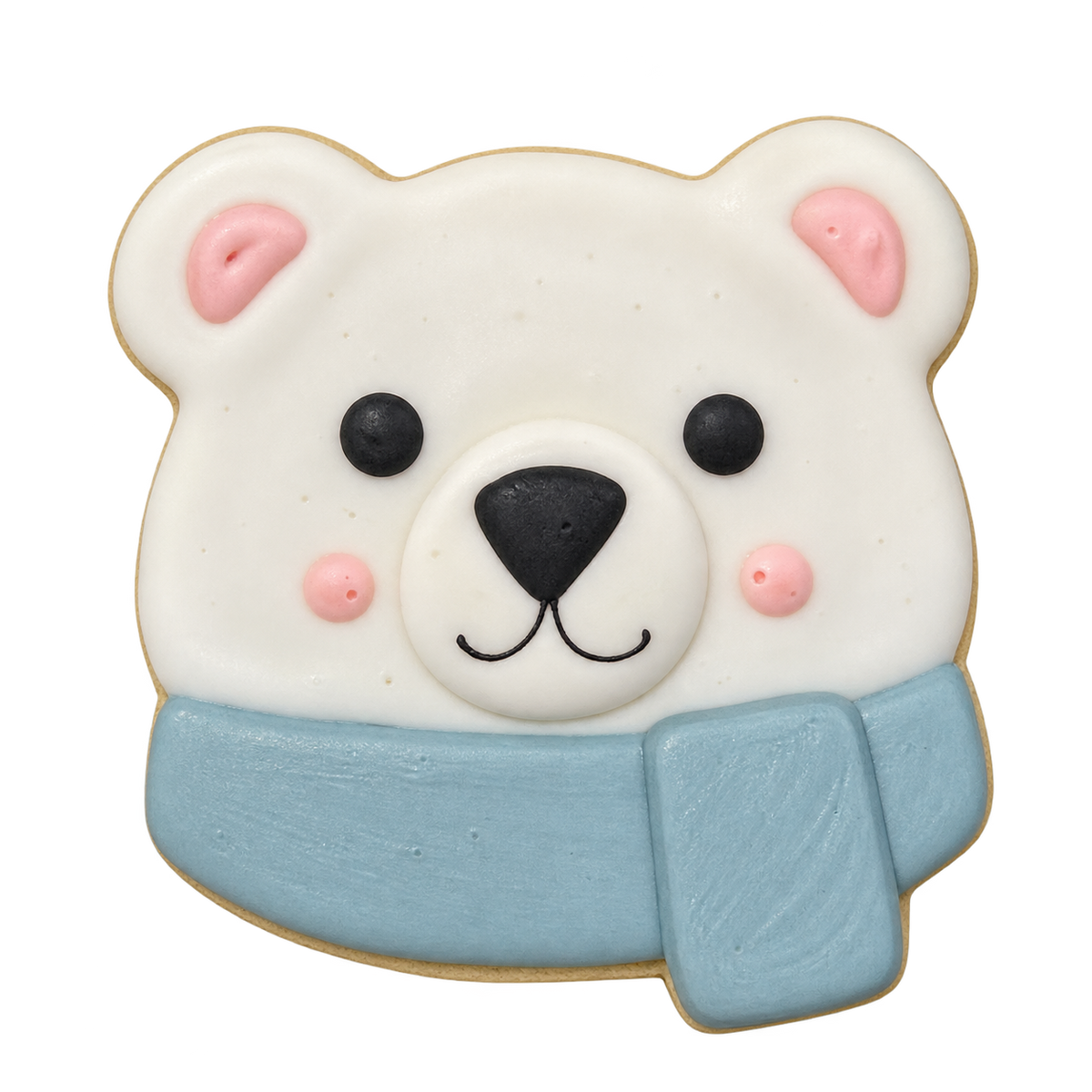 Dye-Free Winter Wonderland Cookies