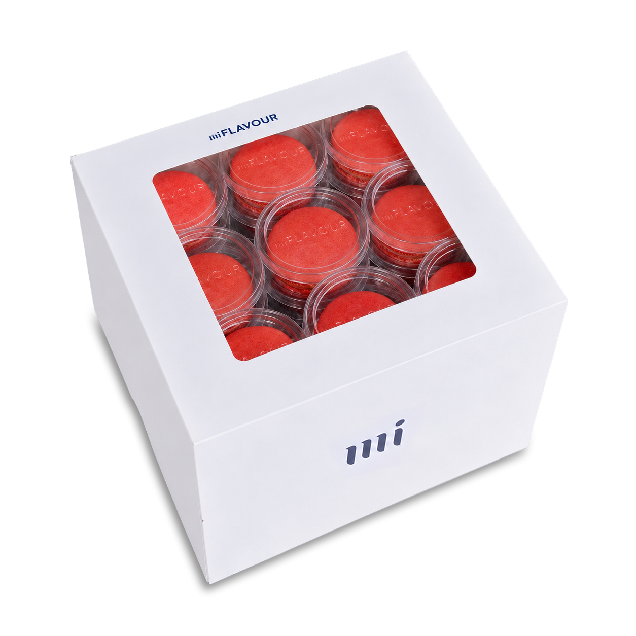 Red Velvet Macarons - Case (54ct)