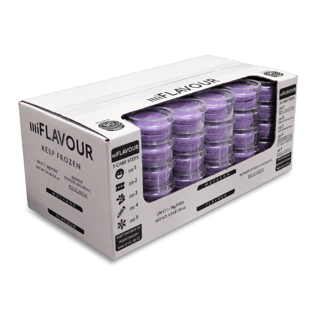 Wild Huckleberry Macarons - Half & Half Grab Box (45ct)