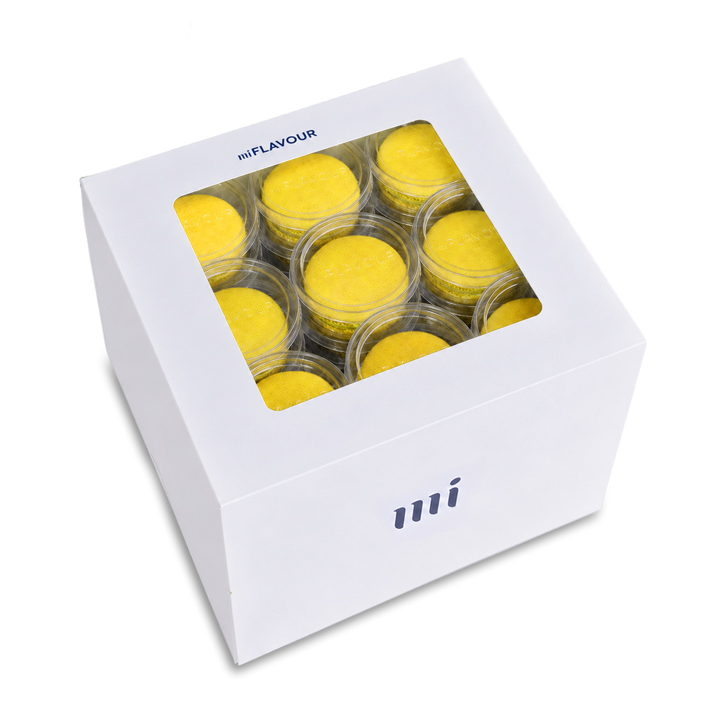 Smooth Lemon Macarons - Case (54ct)