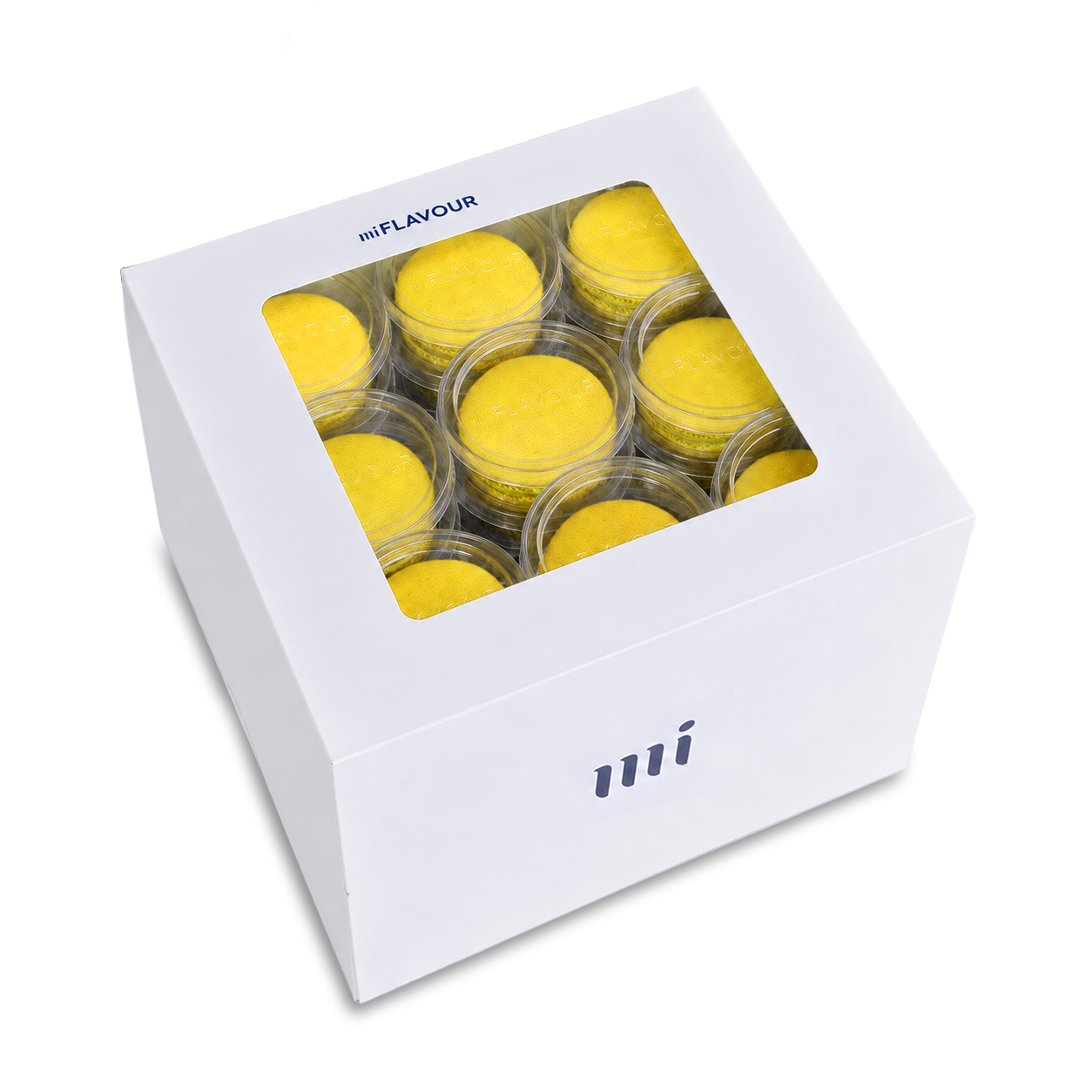 Smooth Lemon Macarons - Case (54ct)