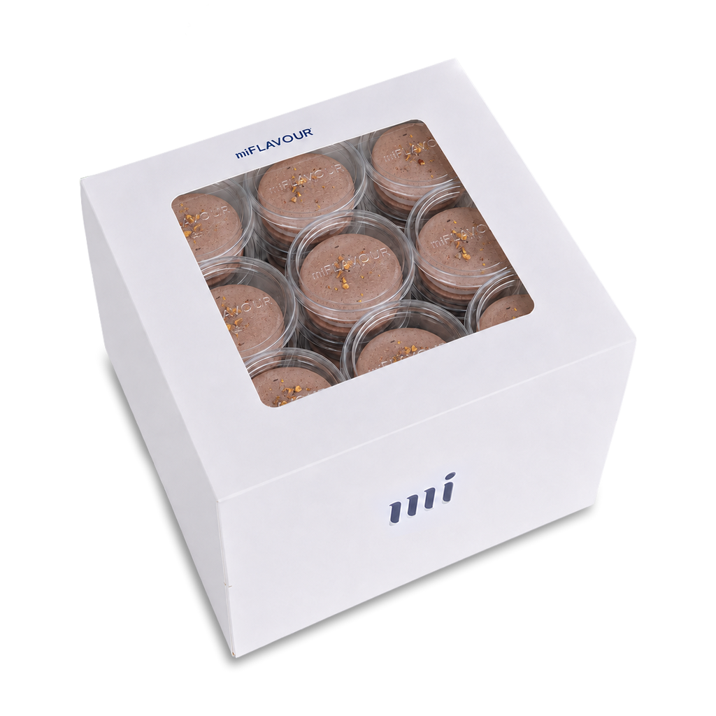 Chocolate Hazelnut Macarons - Case (54ct)