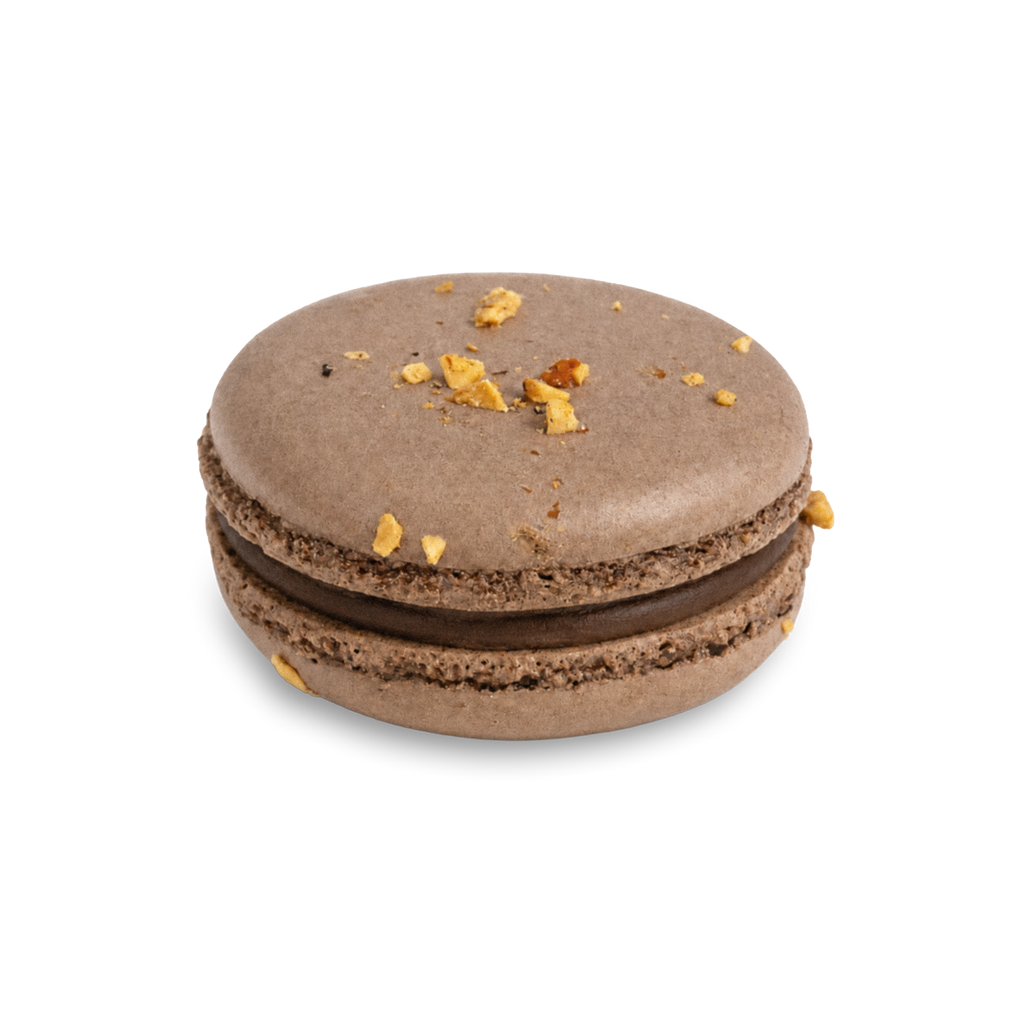 Chocolate Hazelnut Macarons - Grab Box (90ct)