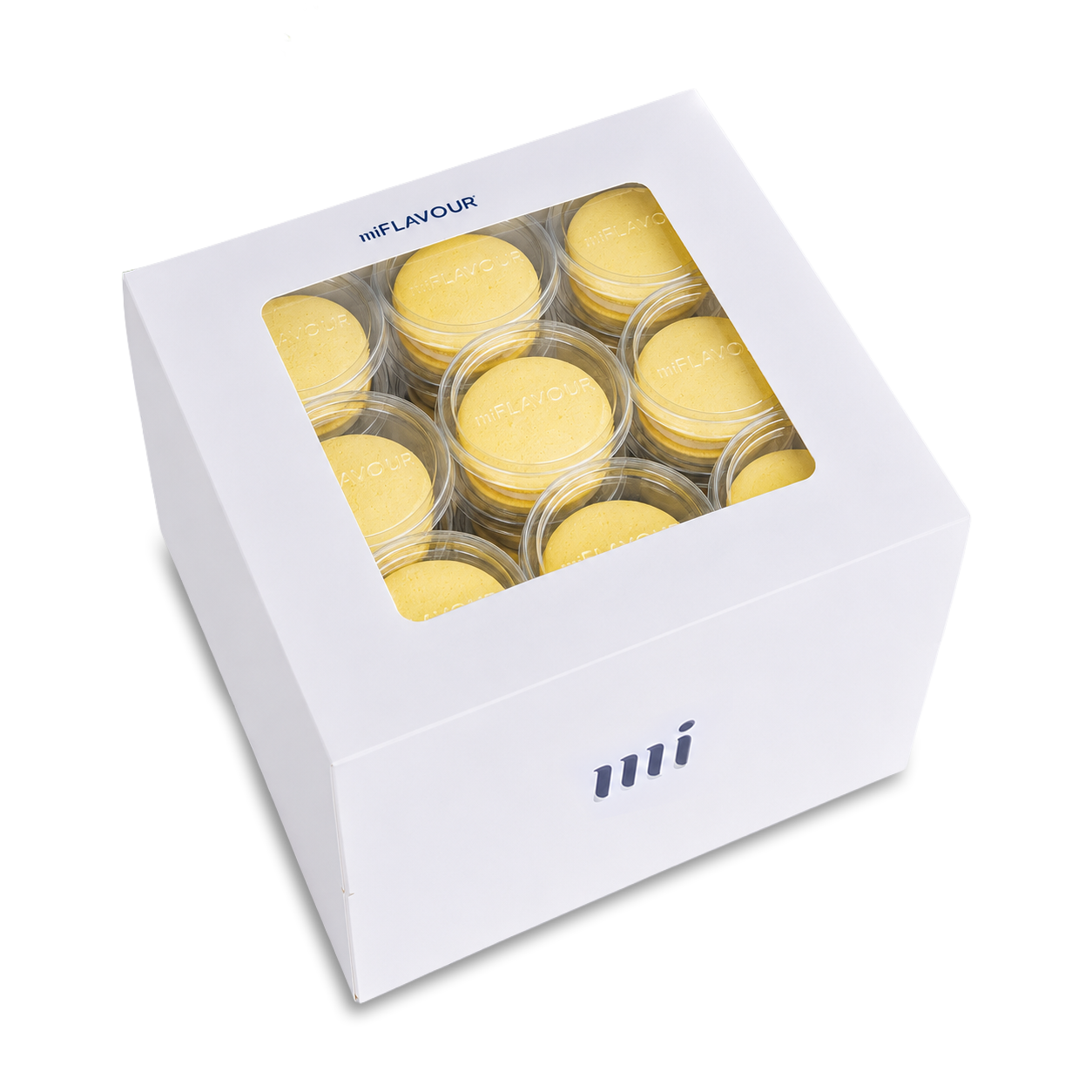 Pineapple Macarons - Case (54ct)