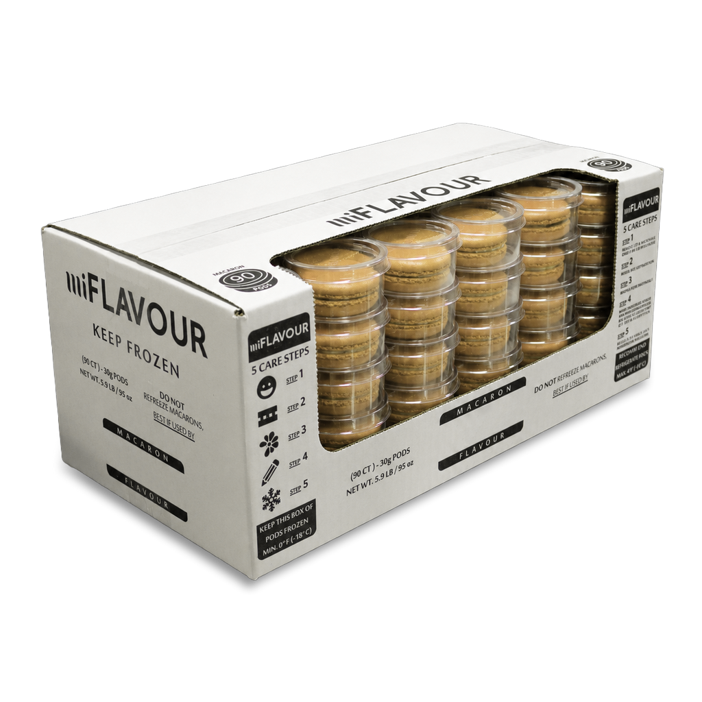 Coffee Macarons - Half & Half Grab Box (45ct)