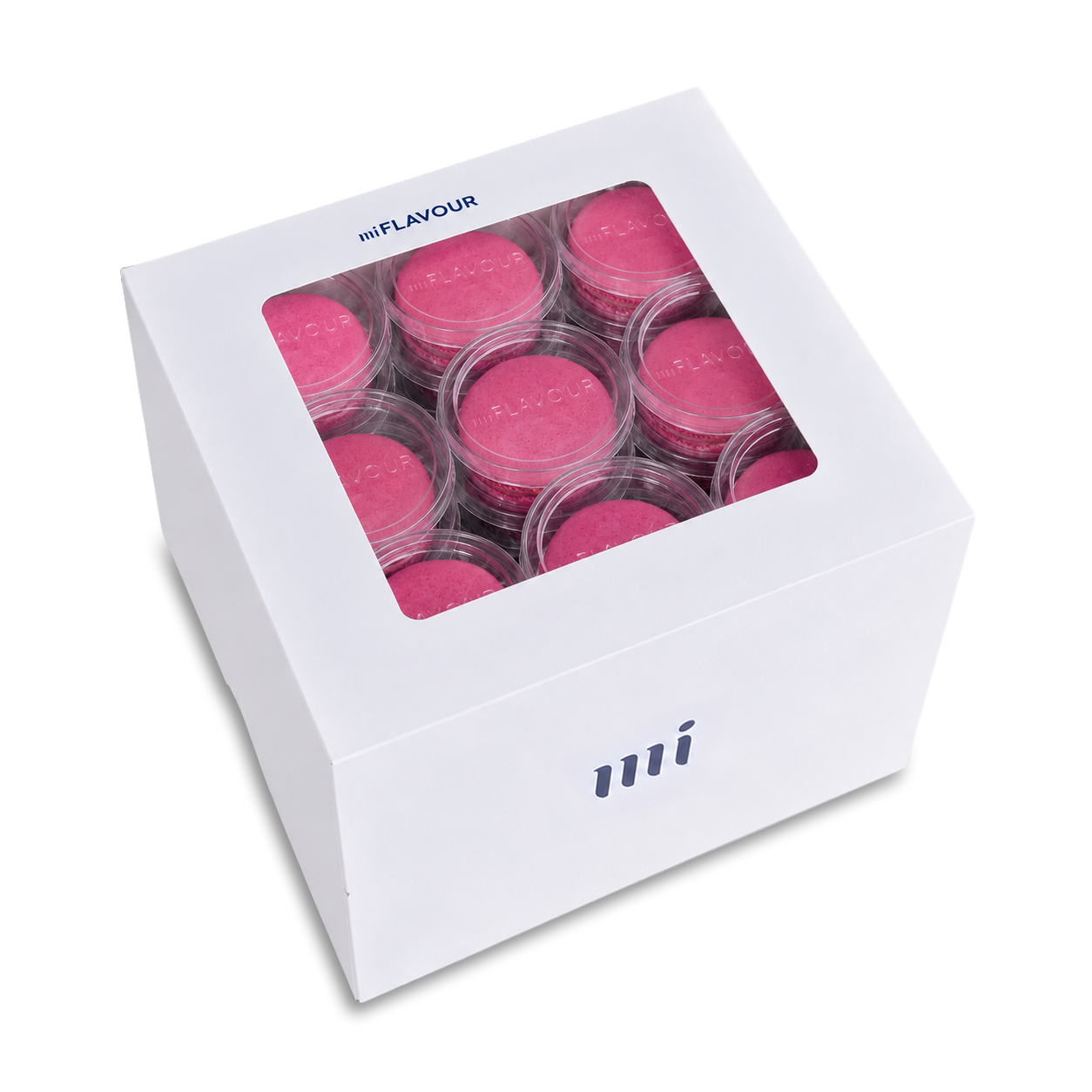 Raspberry Cheesecake Macarons - Case (54ct)